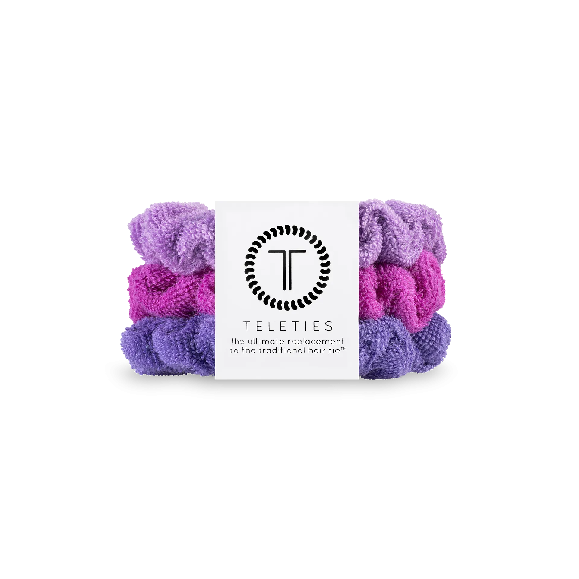 Teleties Large Terry Cloth Scrunchie - Antigua