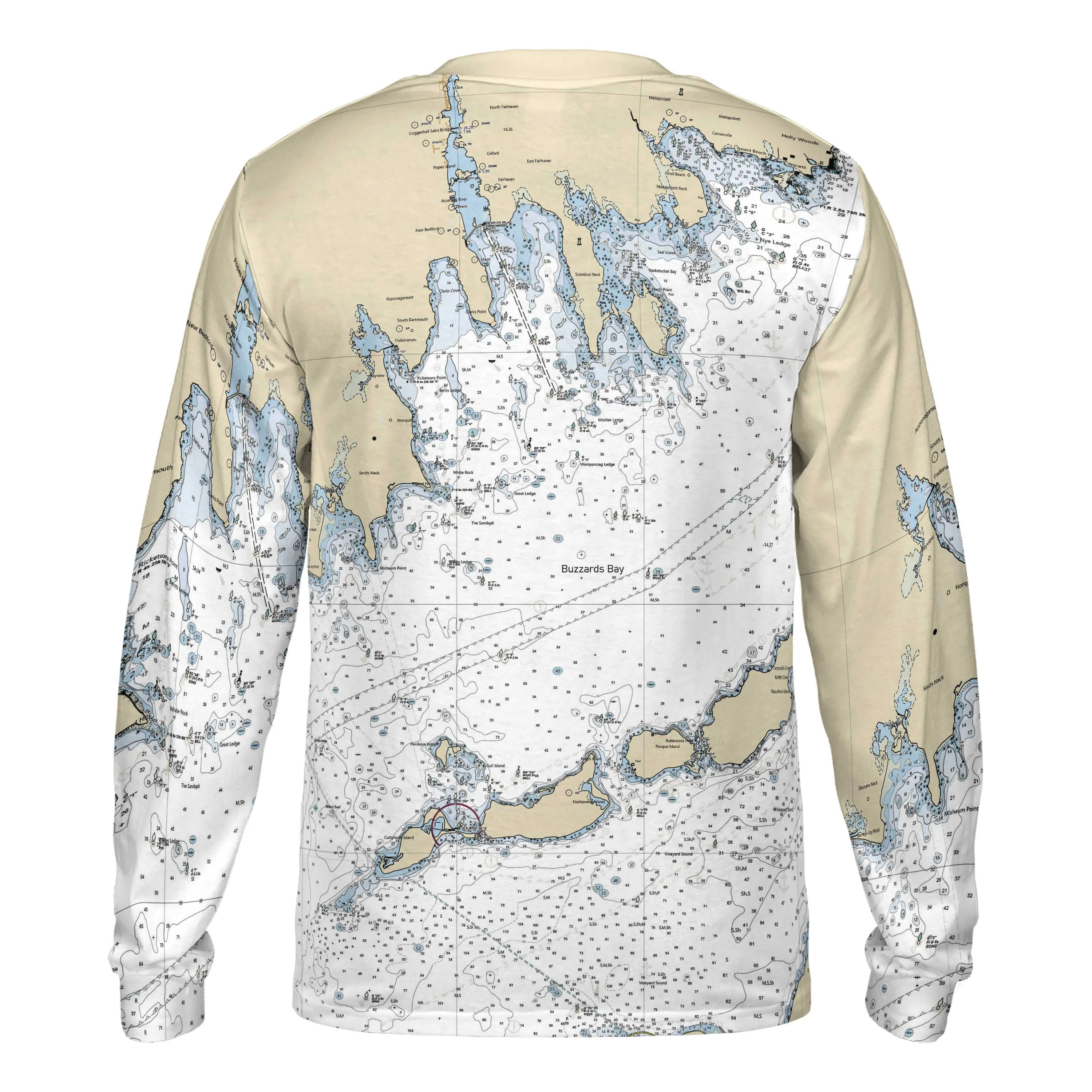 The Apponagasett to Elizabeth Islands Long Sleeve Tee