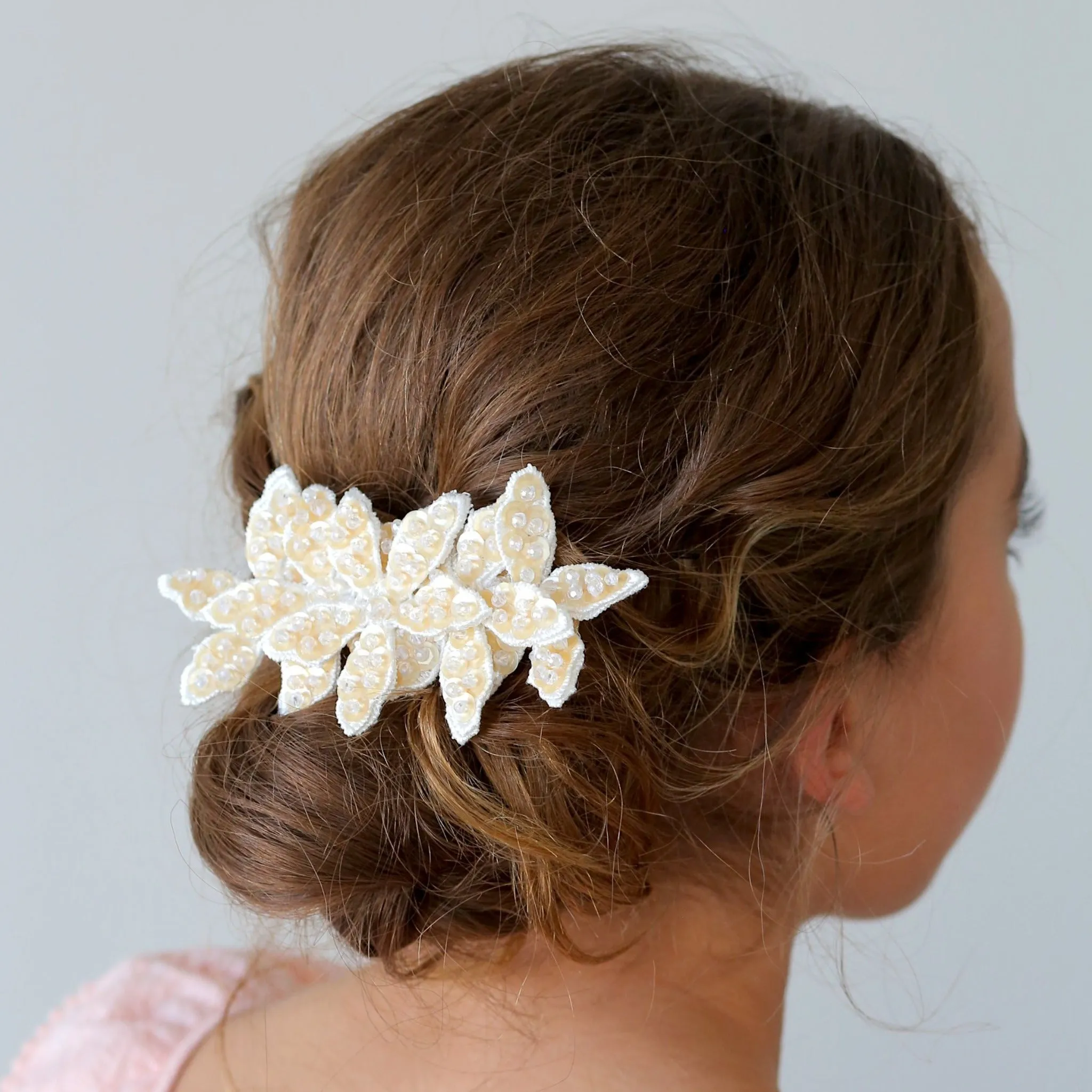 The Autumn Flower Designer Hair Clip