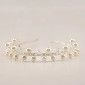 The Clara Designer Pearl Headband