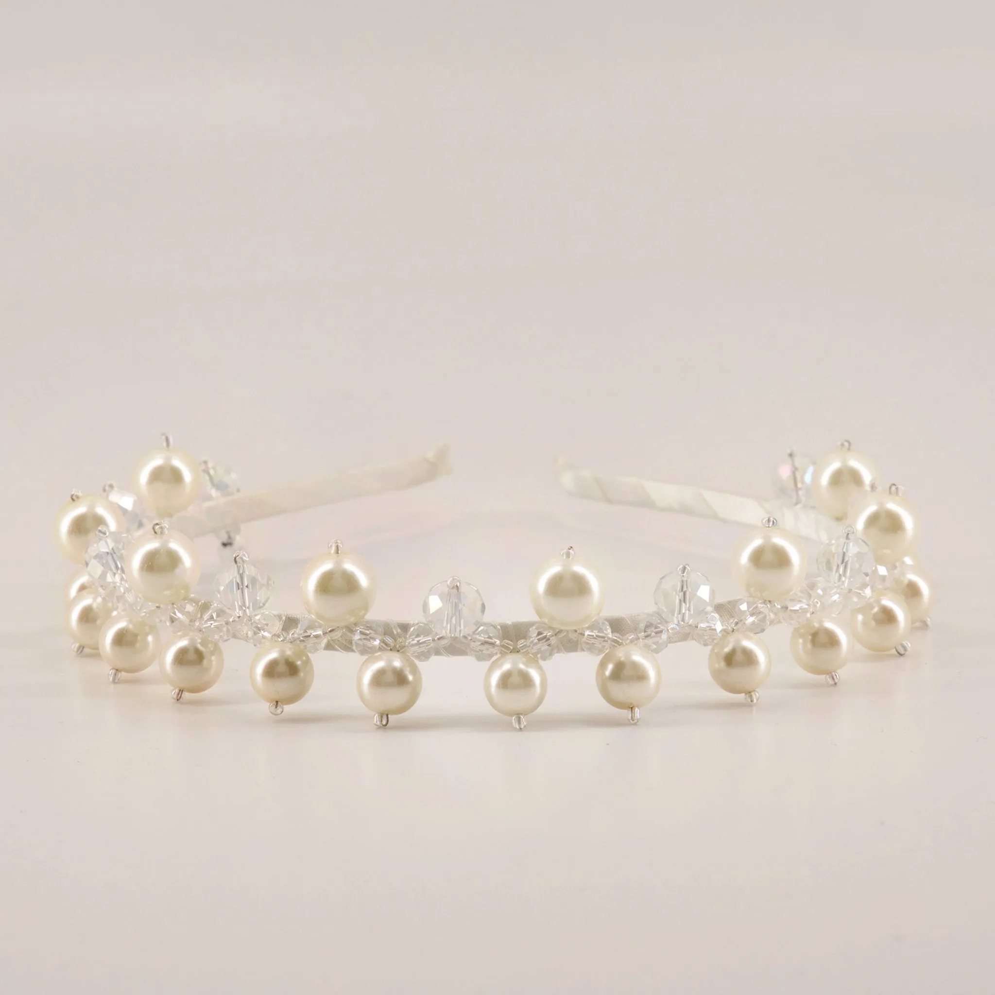 The Clara Designer Pearl Headband