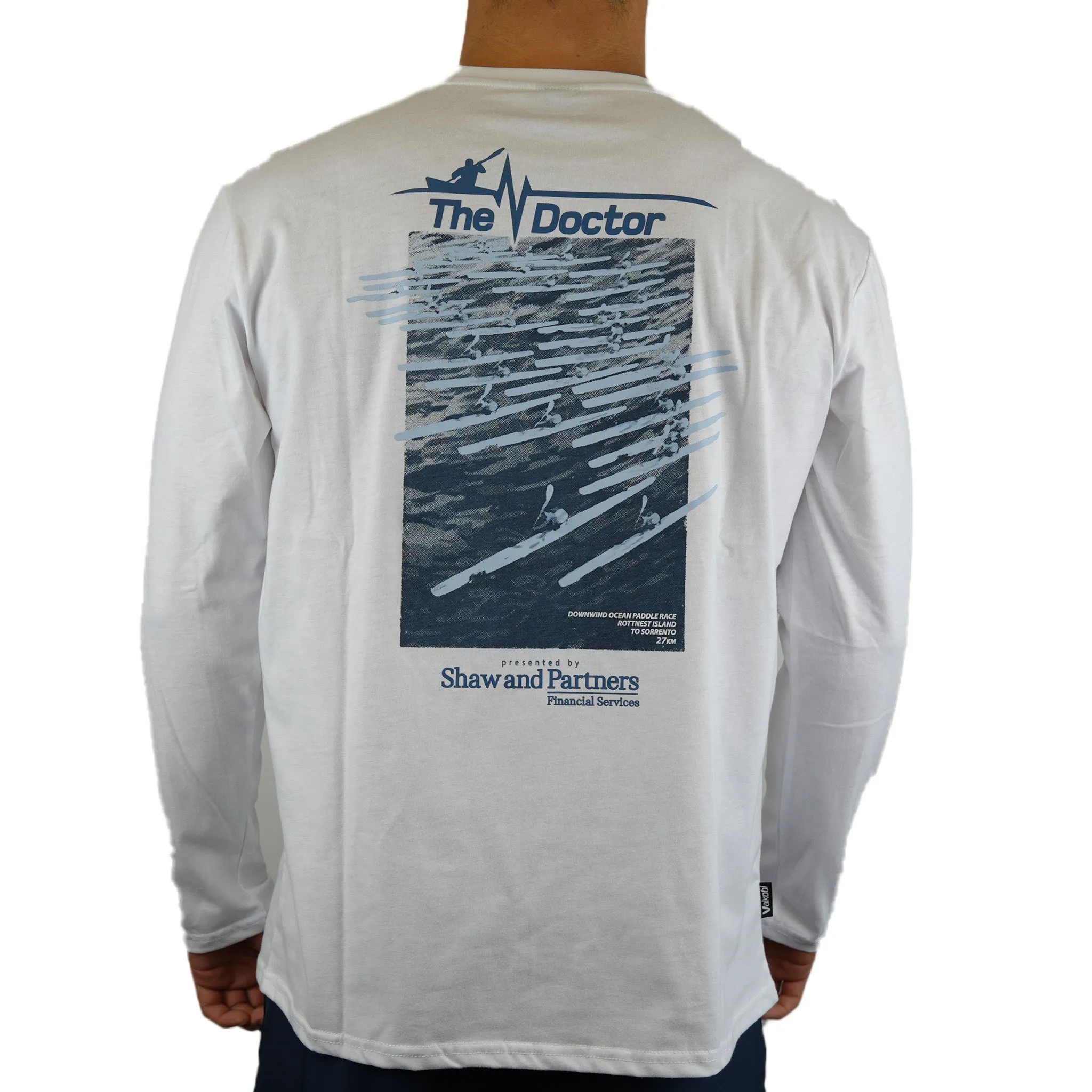 The Doctor - Long Sleeve White Tee