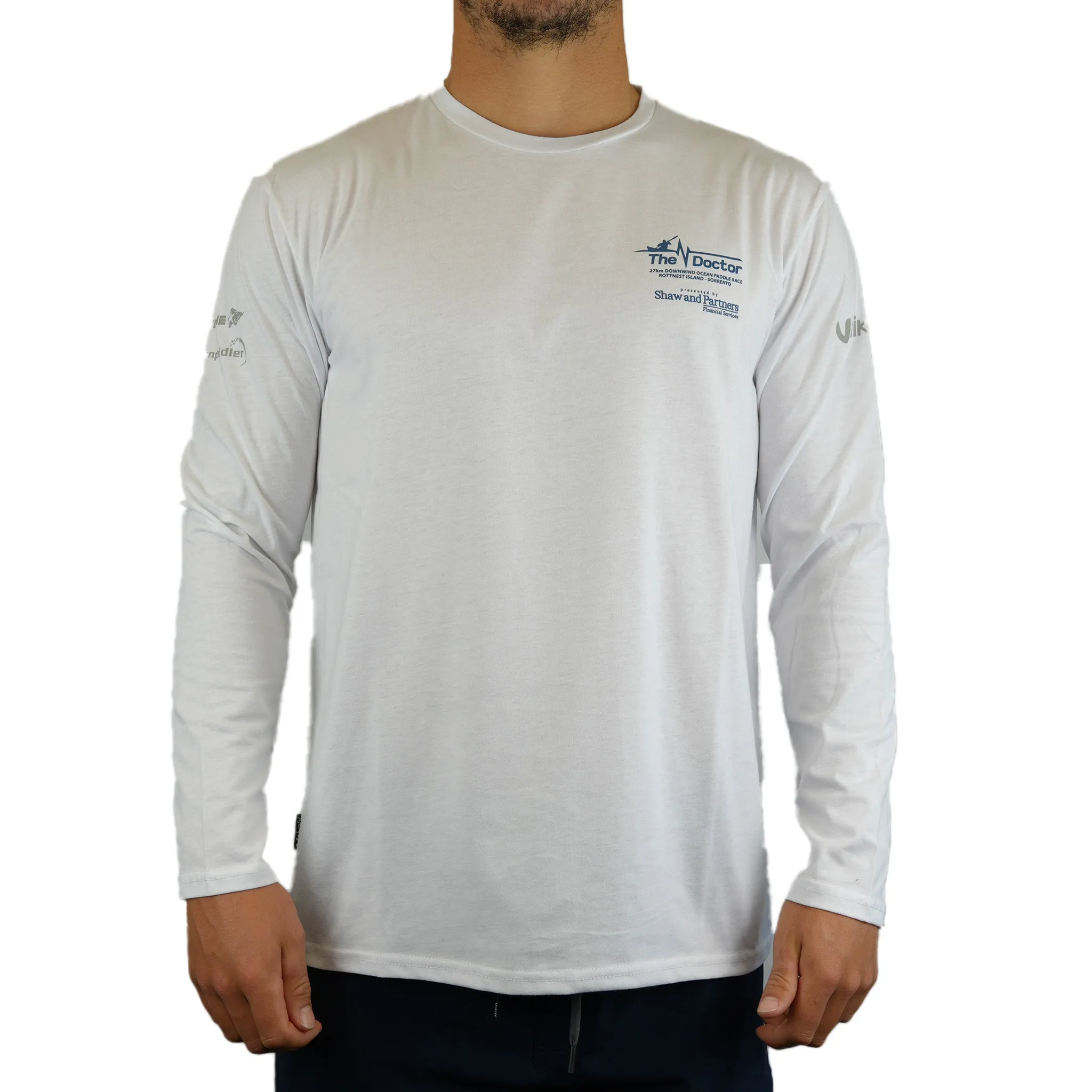 The Doctor - Long Sleeve White Tee