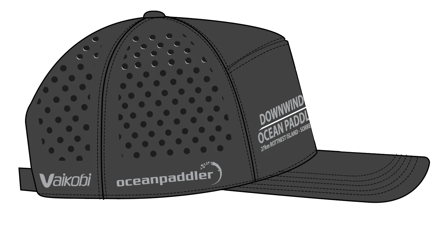 The Doctor Makaha Cap - Black