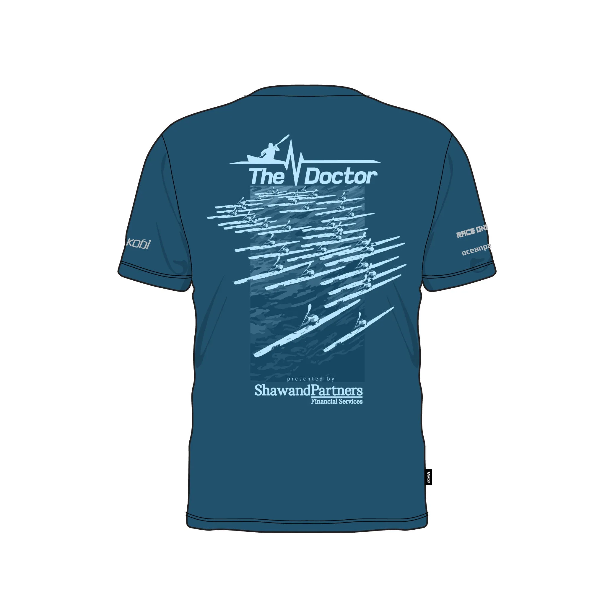 The Doctor Tee - Ocean Blue