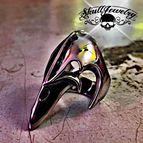 The Plague Doctor - Stainless Steel Ring (#273)