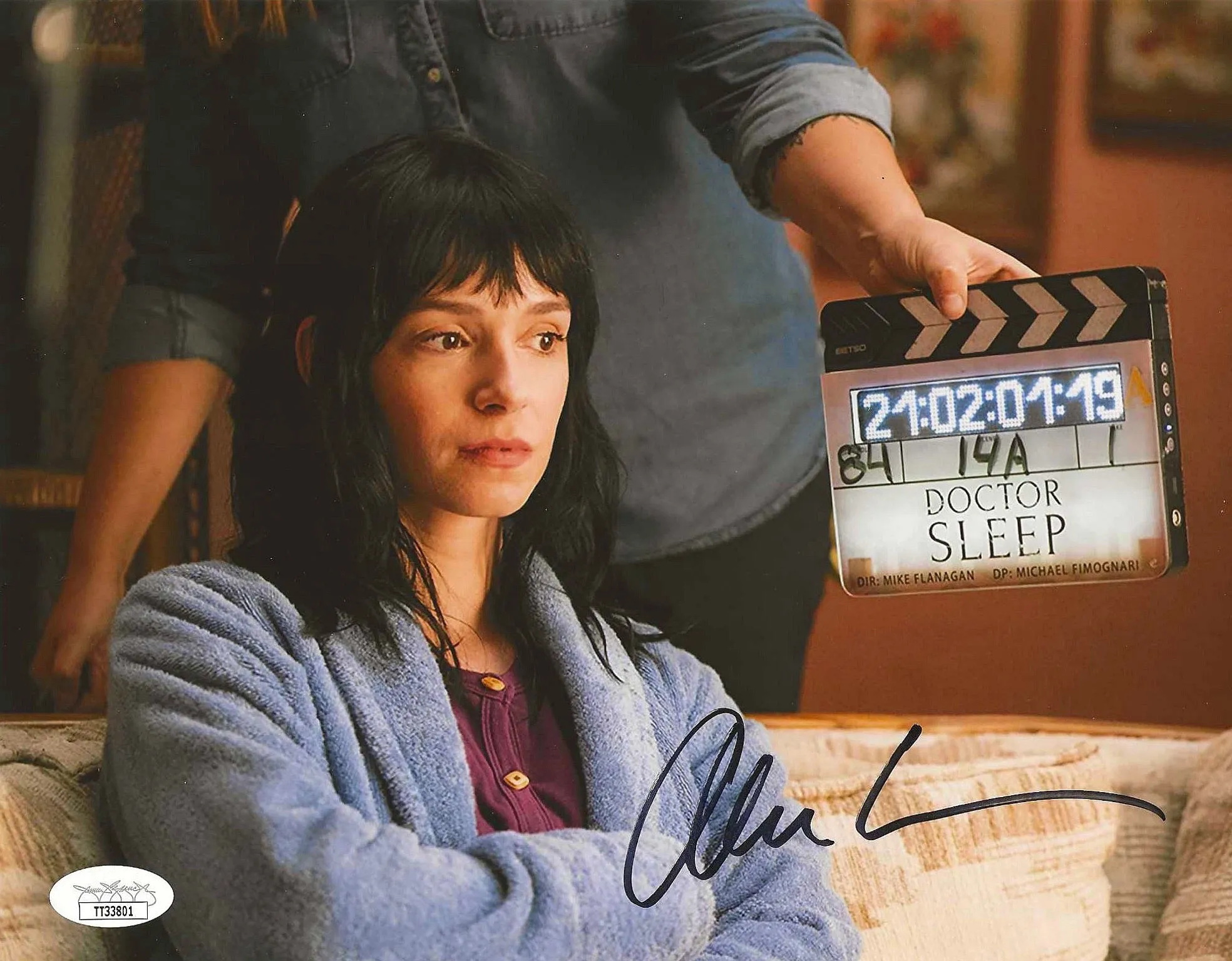 The Shining Dr Sleep Alexandra Essoe signed 8x10 with JSA COA