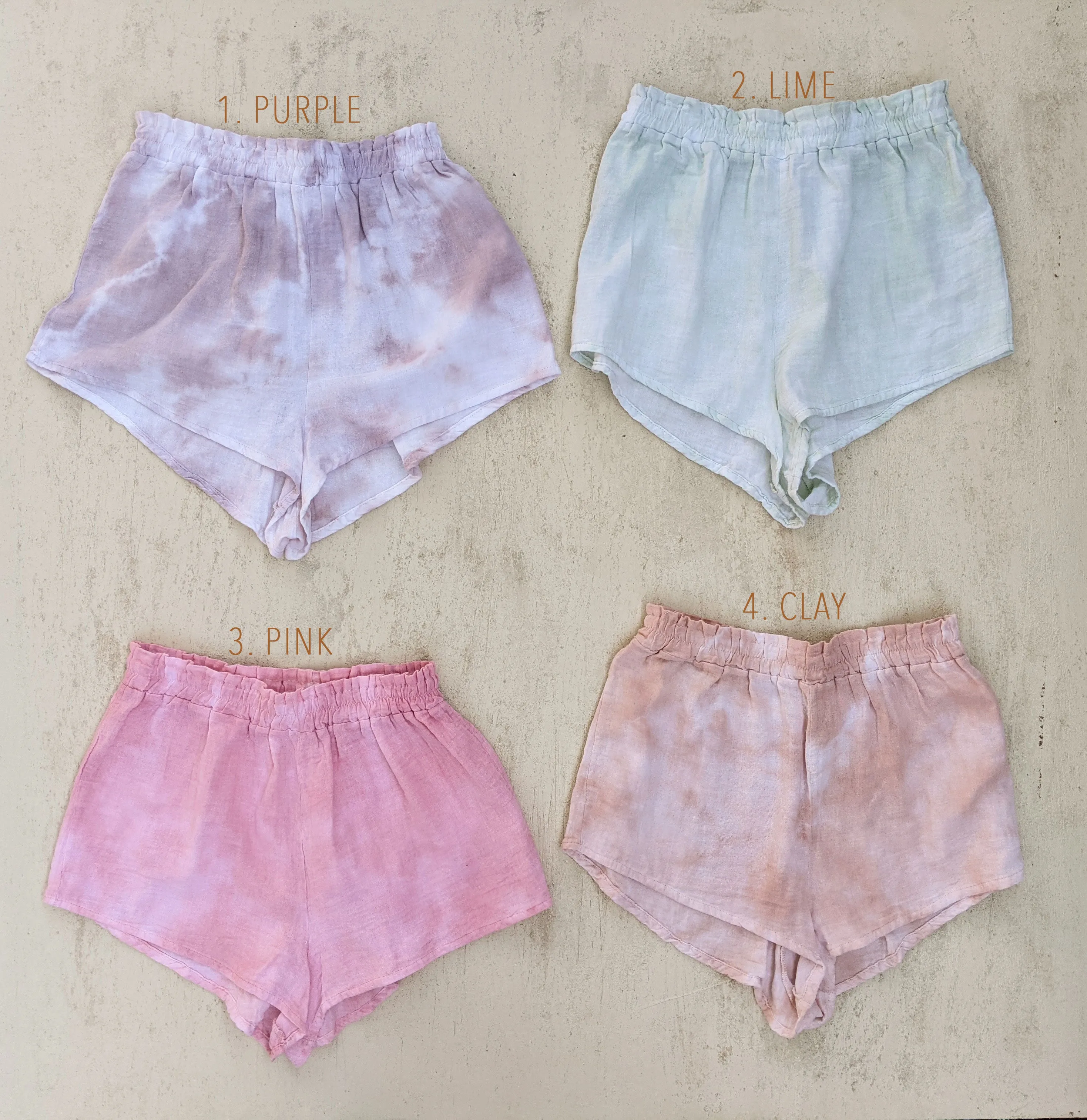 Tie Dye Coconuts Beach Boxer (LARGE)