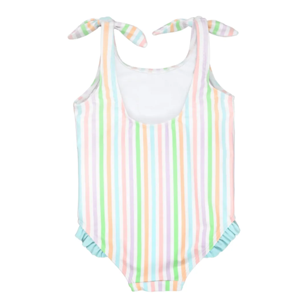 Tie Shoulder One Piece