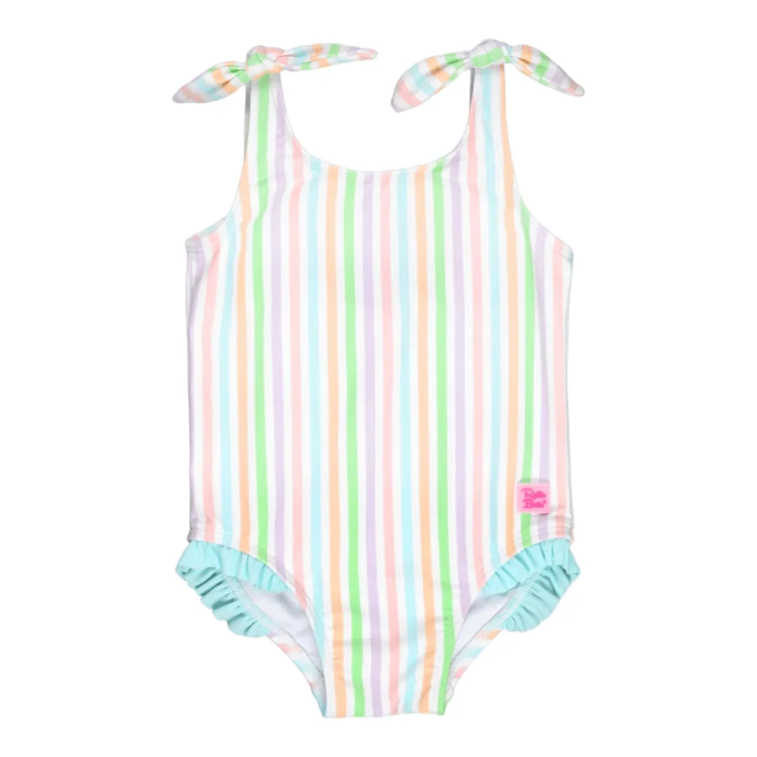 Tie Shoulder One Piece
