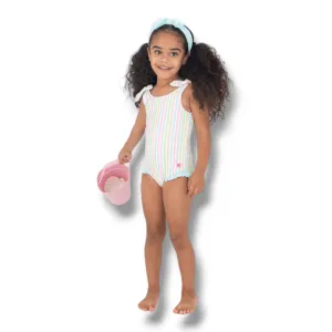 Tie Shoulder One Piece