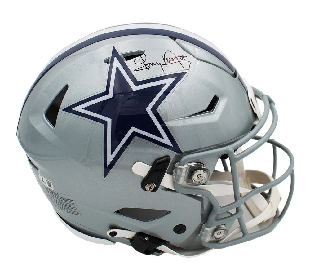 Tony Dorsett Signed Dallas Cowboys Speed Flex Authentic NFL Helmet