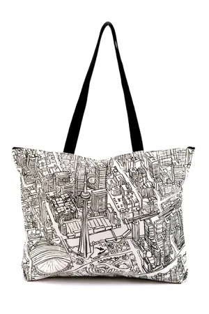 Toronto Lines Eco-Tote Bag