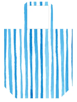 Tote Bag - Bluhen Hampton Stripe
