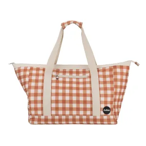 Tote Bag Clay Check