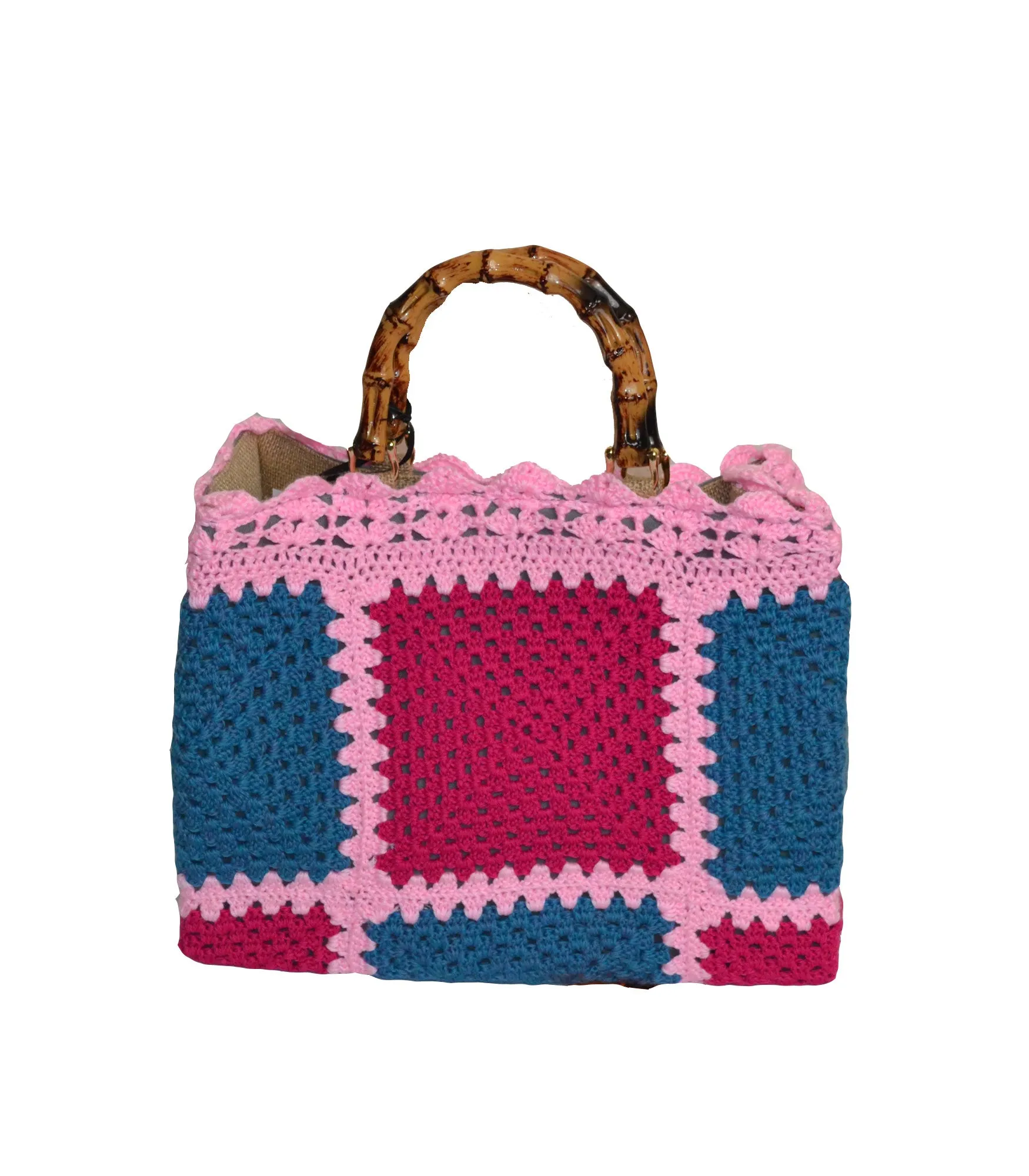Tote Bag Crochet - Multicolor