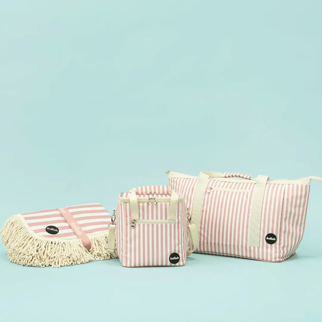 Tote Bag Rose Stripe