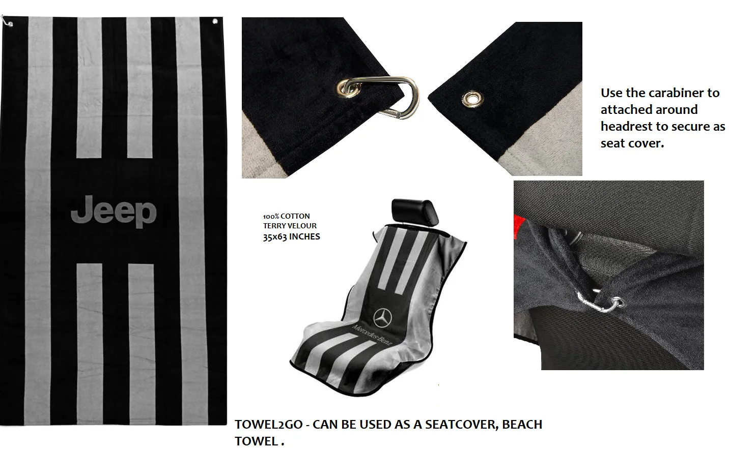 Towel2Go Beach Towels