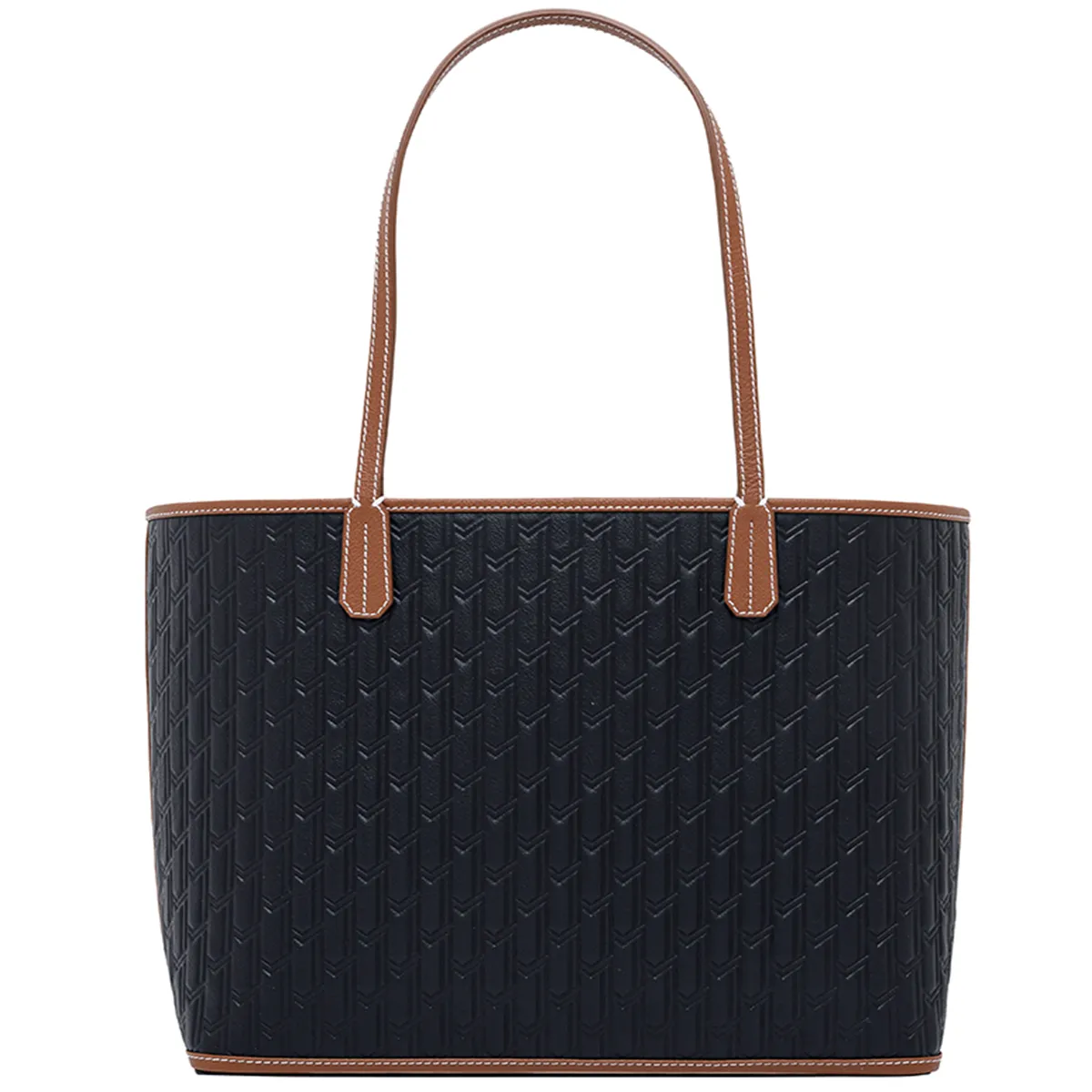 Travel Tote / Black and Tan