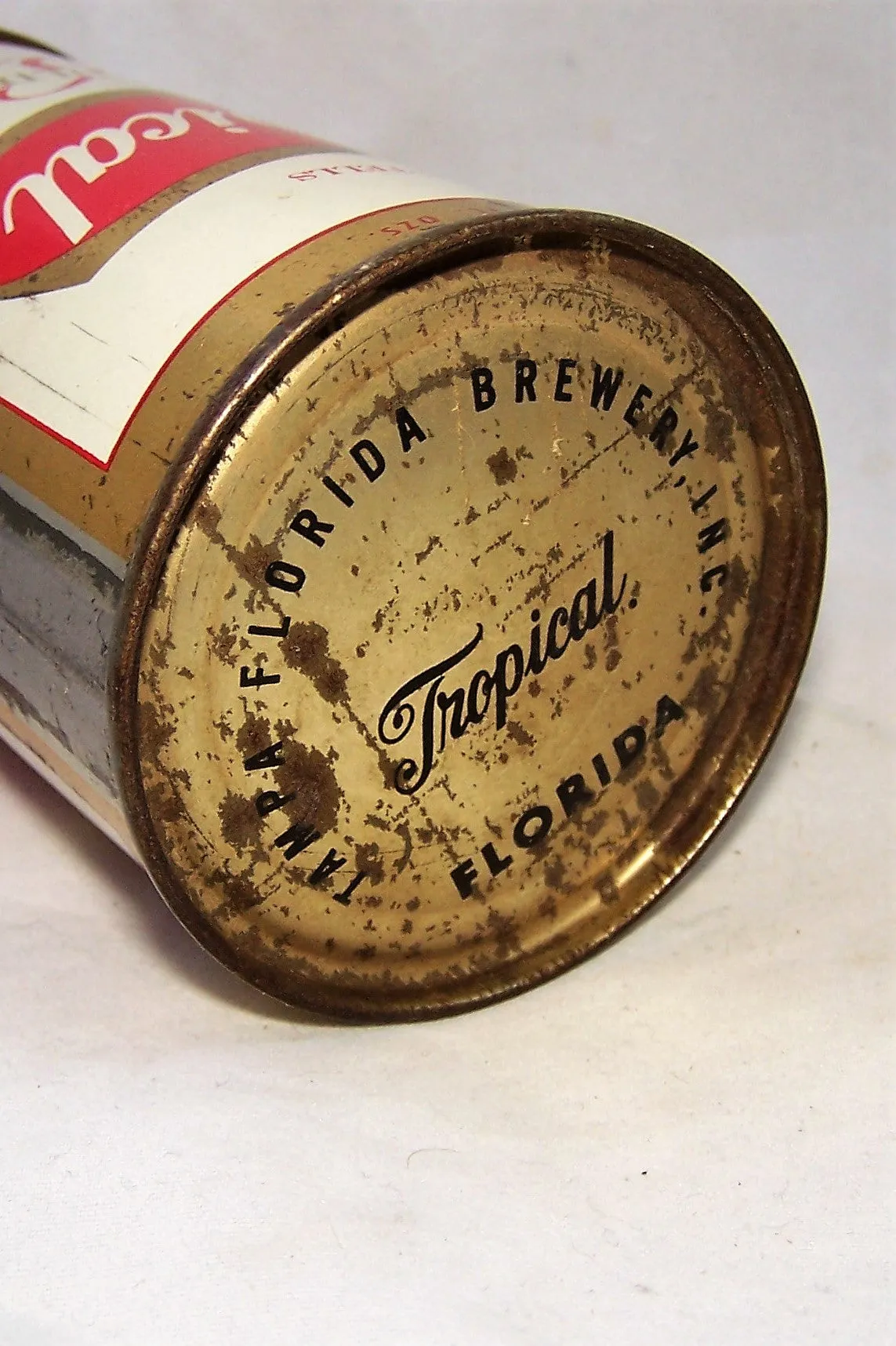 Tropical Golden Beer Grade 1- Florida can