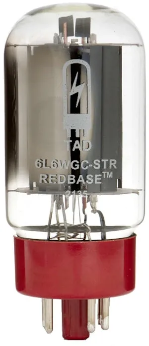 TUBE AMP DOCTOR TAD 6L6WGC STR REDBASE Valvola Finale TAD Premium Matched