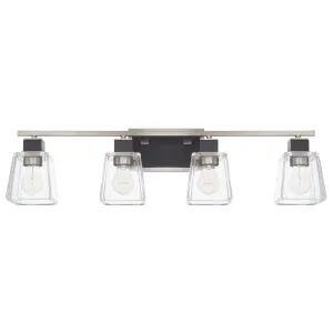 Tux Black Tie 4 Light Vanity