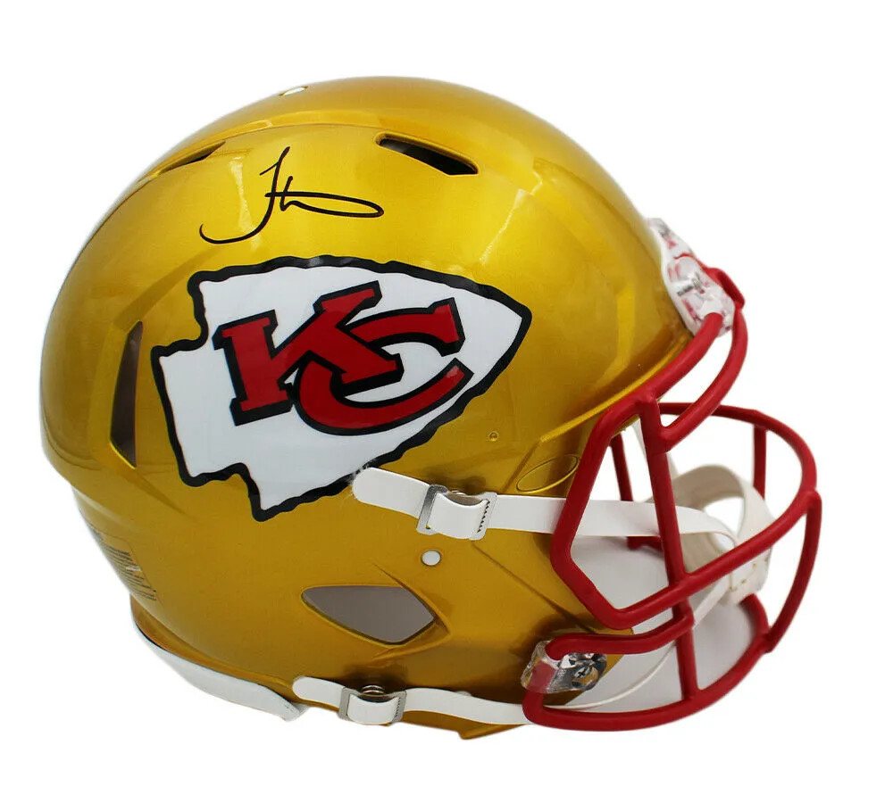 Tyreek Hill Signed Kansas City Chiefs Speed Authentic Flash NFL Helmet