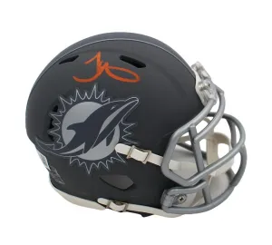 Tyreek Hill Signed Miami Dolphins Speed Slate NFL Mini Helmet