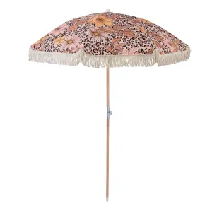 Umbrella Large Leopard Floral