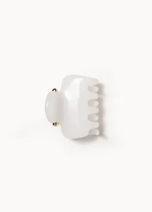 Undo Hairware No. 2 Claw Clip in Milkglass