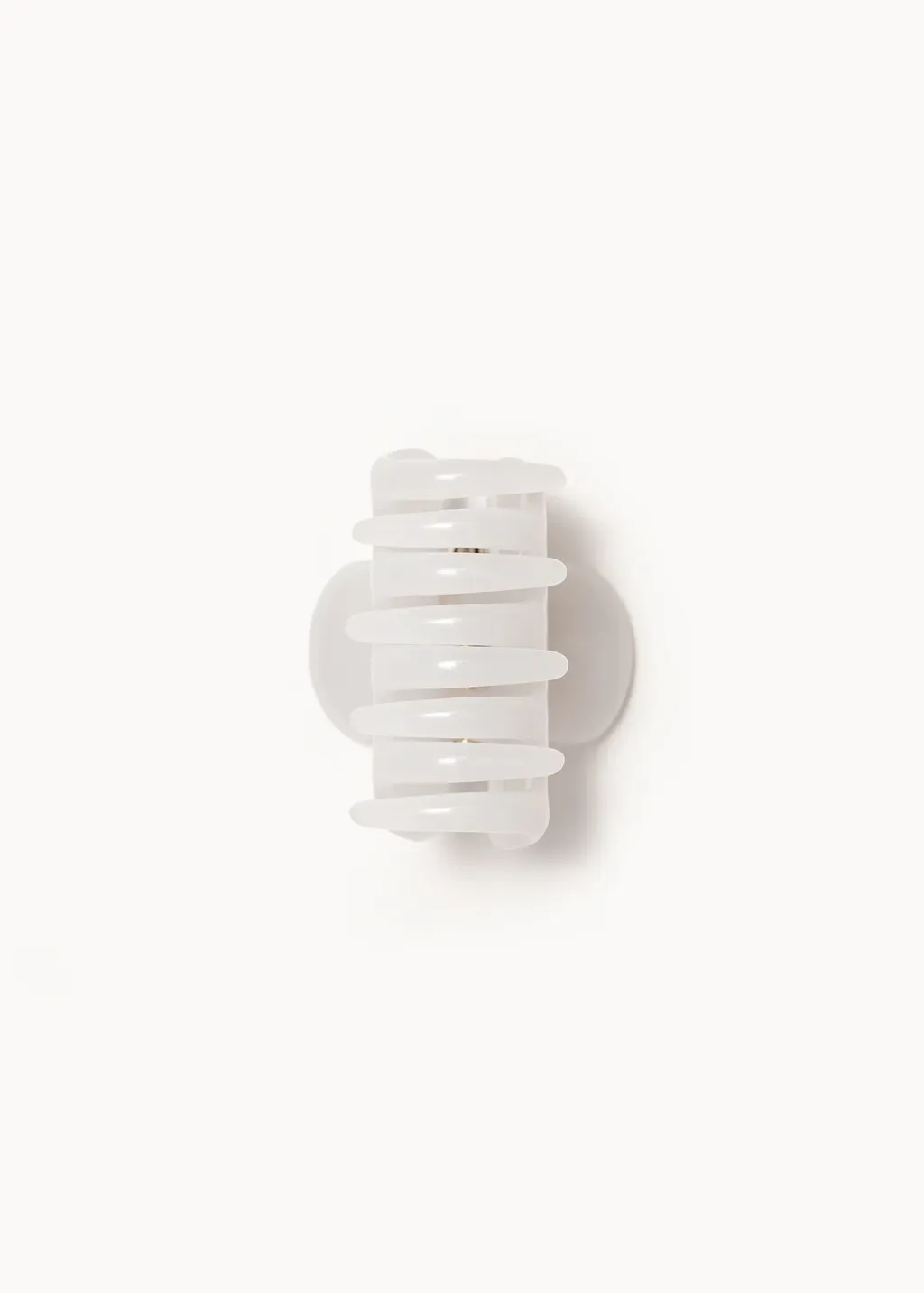Undo Hairware No. 2 Claw Clip in Milkglass