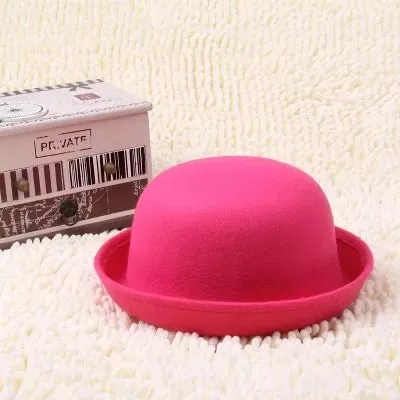 Unisex Bowler Stylish Kids Hat