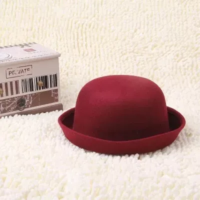 Unisex Bowler Stylish Kids Hat