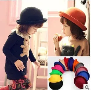 Unisex Bowler Stylish Kids Hat