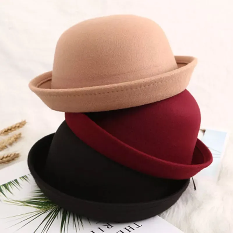 Unisex Bowler Stylish Kids Hat