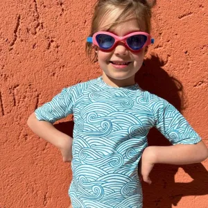 UPF 50  Short Sleeve Swim Shirt