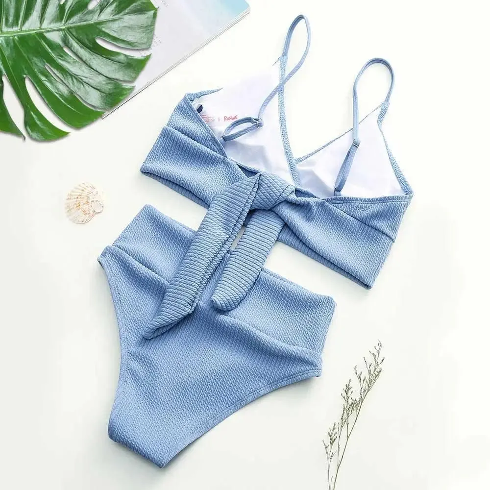 V-neck Sexy Strappy Women Swimsuit Swimsuit, V-neck, Women Swimsuit