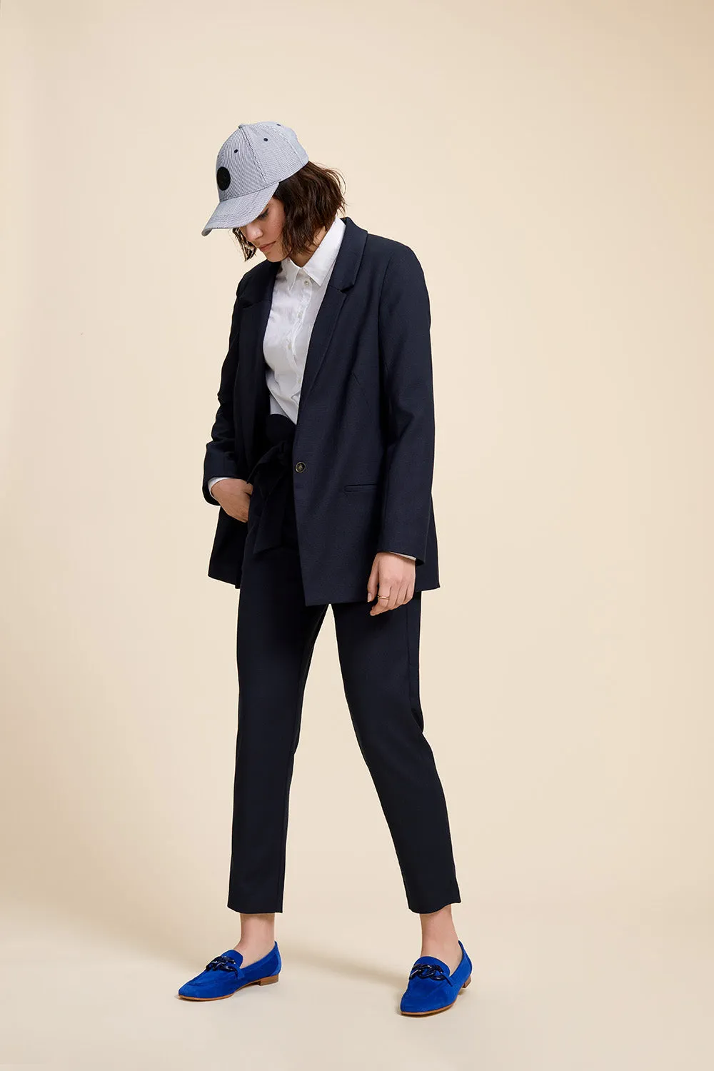 VANITY - Veste de costume marine