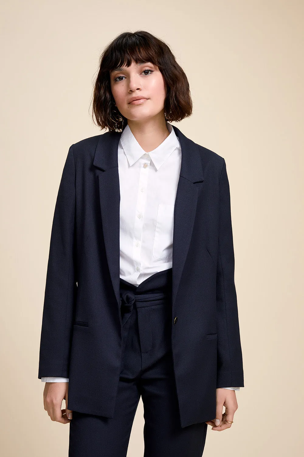 VANITY - Veste de costume marine