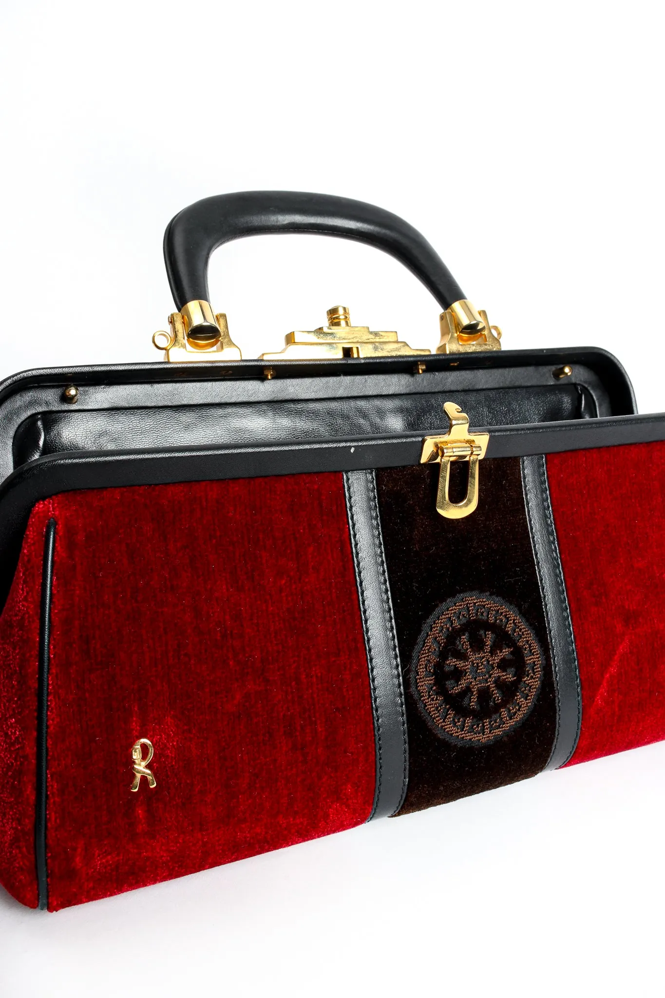 Velvet Stripe Doctor Bagonghi Bag