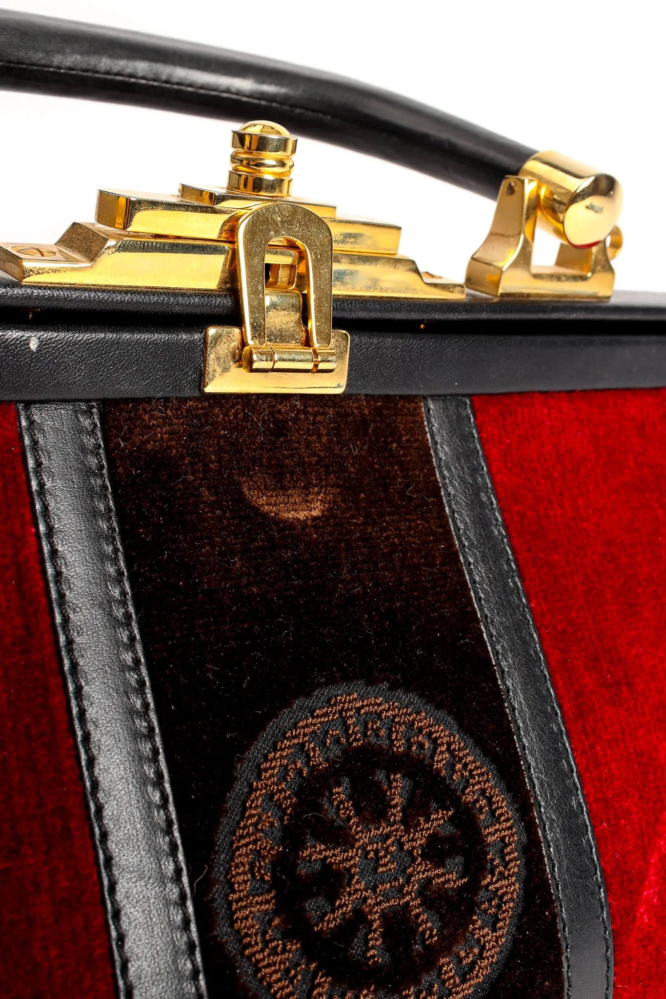 Velvet Stripe Doctor Bagonghi Bag