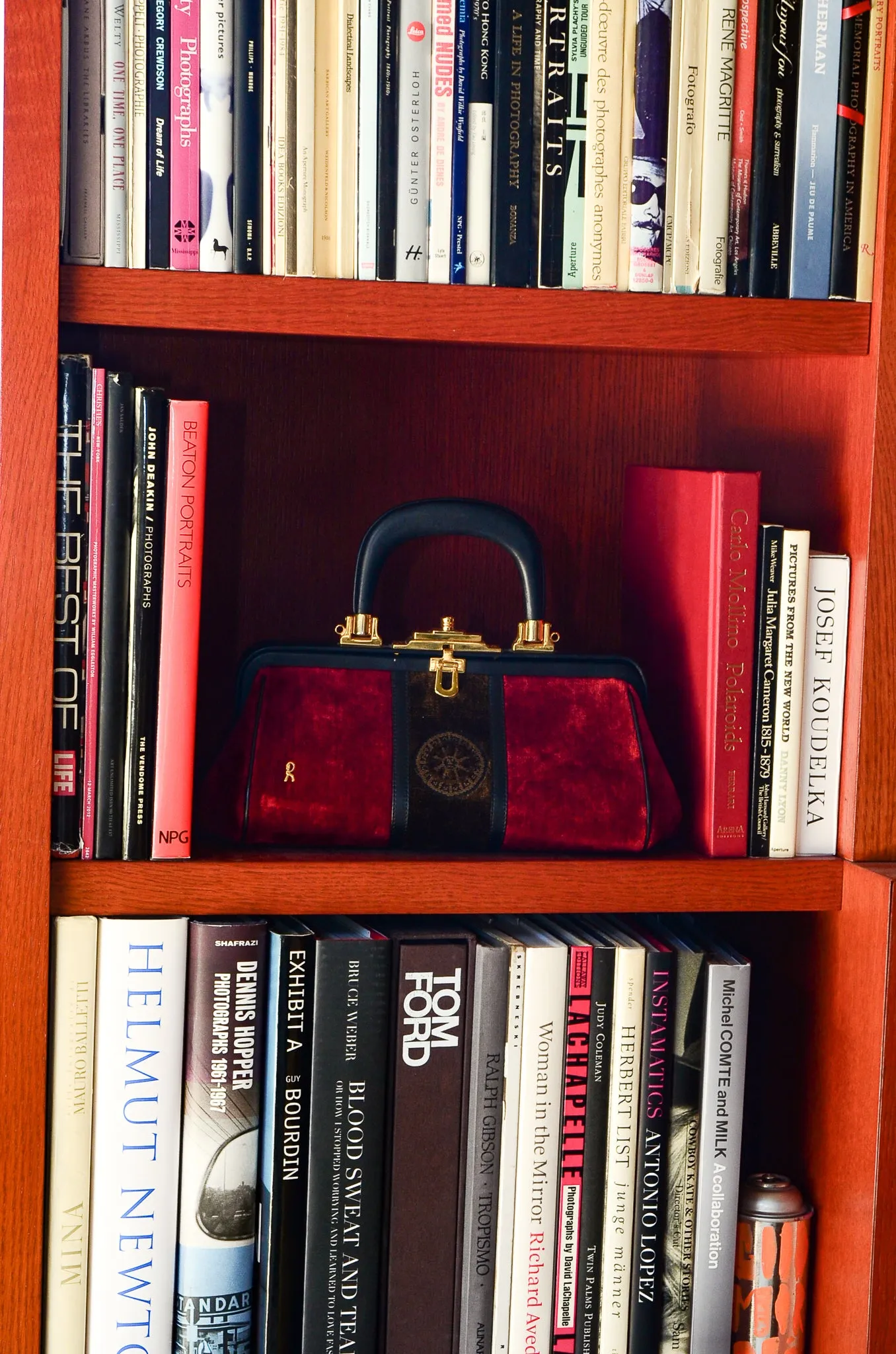 Velvet Stripe Doctor Bagonghi Bag