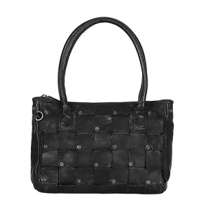 Versailles Woven Bowler Bag