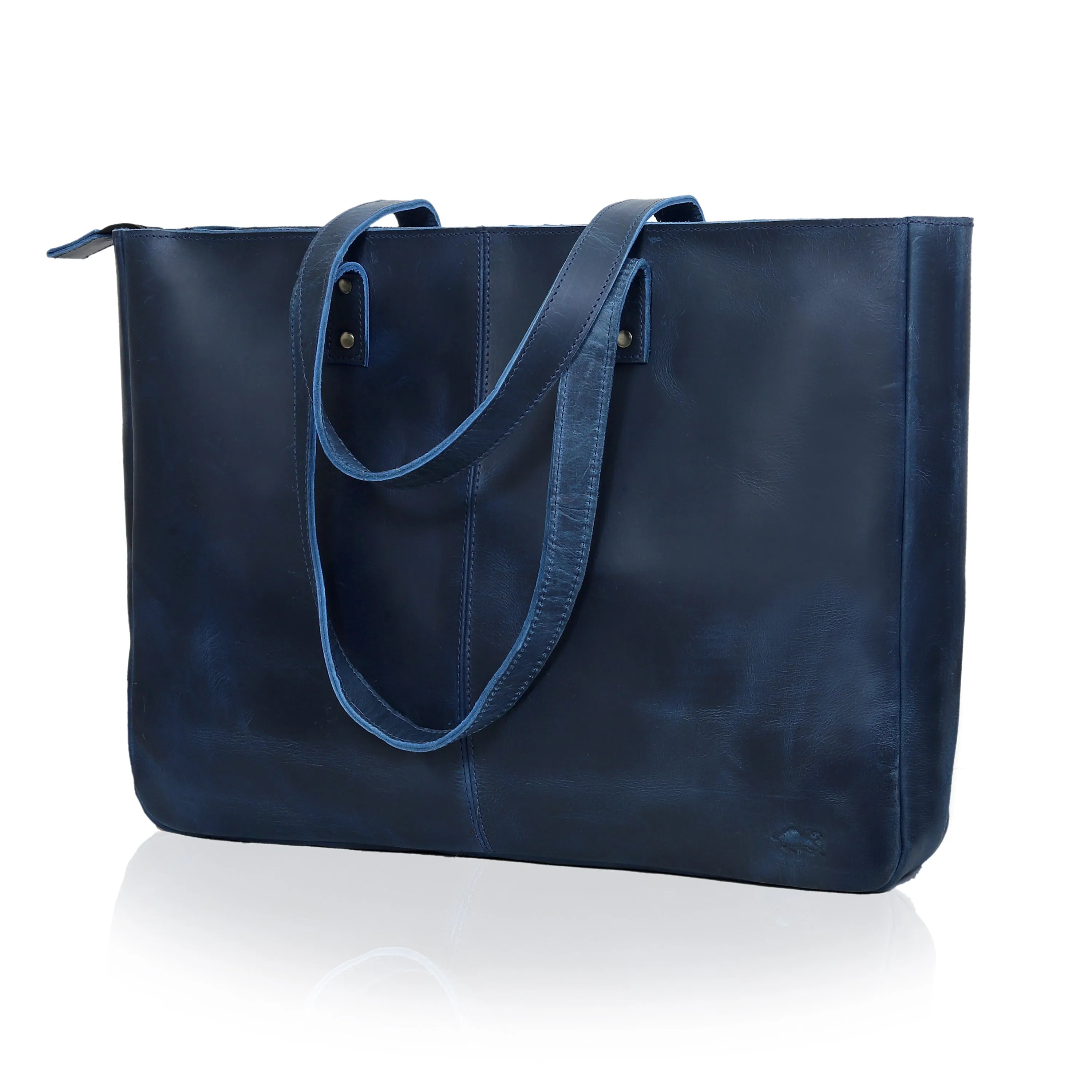 Victoria Buffalo Leather Tote Bag