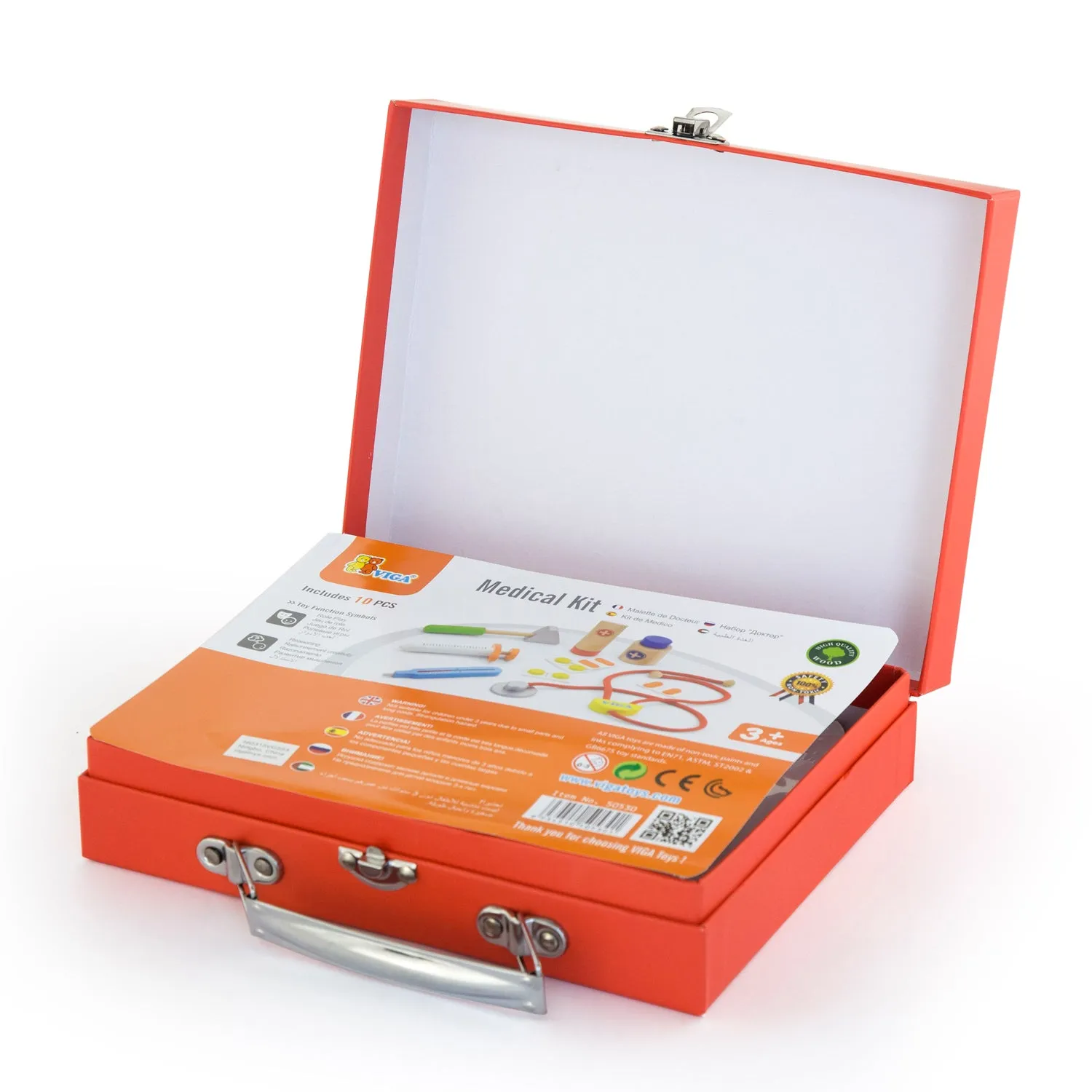 Viga Toys Wooden Medical Kit