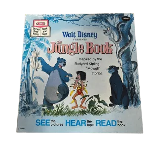 Vintage The Jungle Book Read Along Book