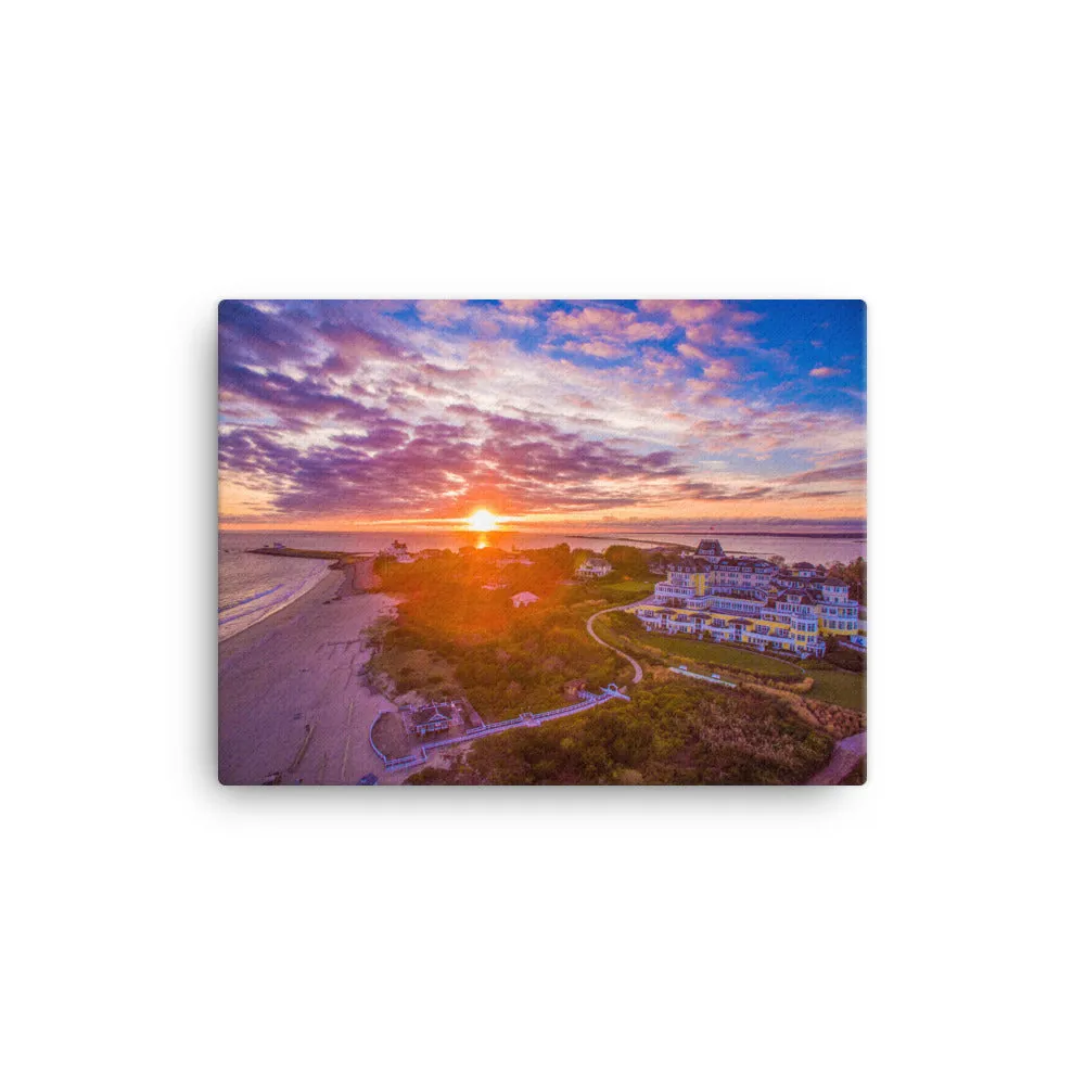 Watch Hill Sunset Over East Beach, Canvas Prints