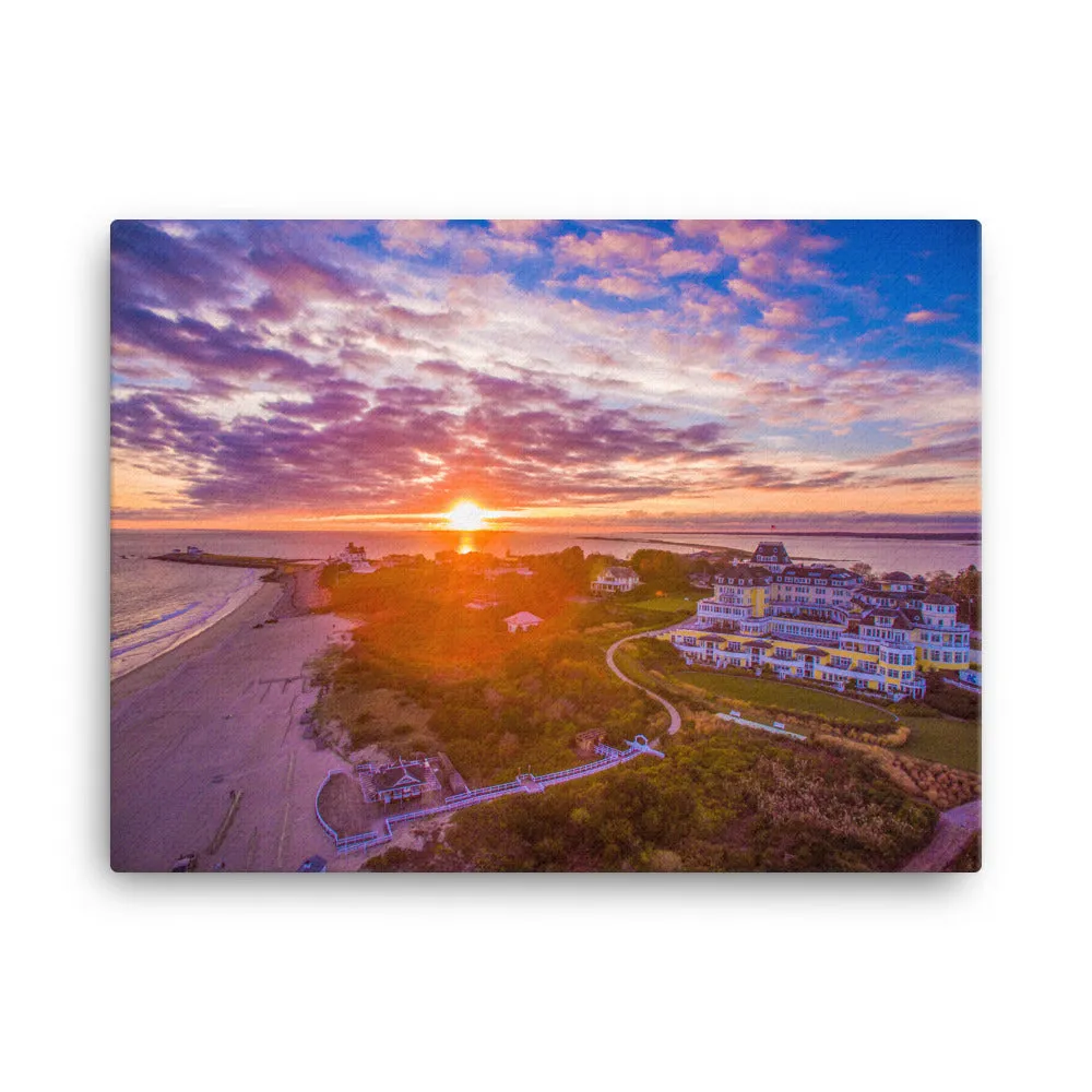 Watch Hill Sunset Over East Beach, Canvas Prints