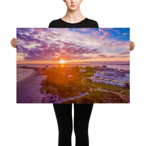 Watch Hill Sunset Over East Beach, Canvas Prints