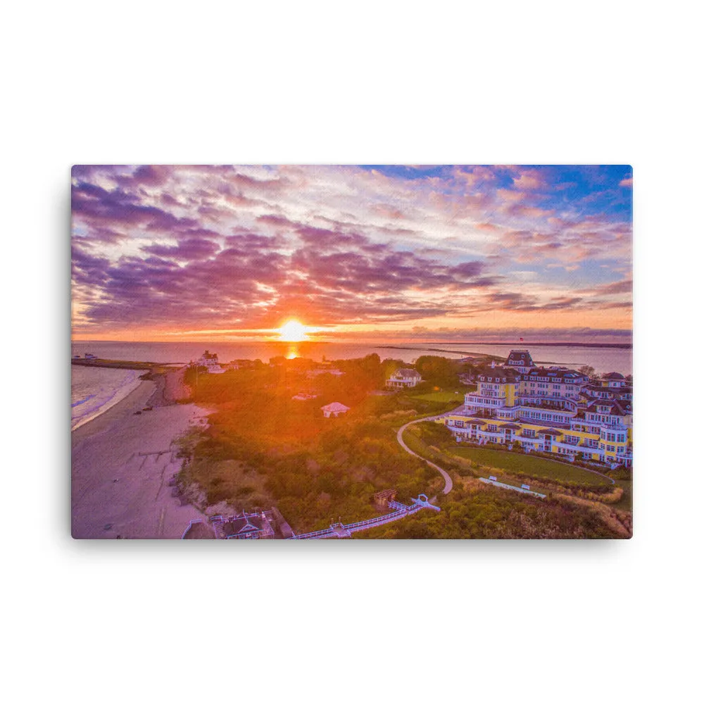 Watch Hill Sunset Over East Beach, Canvas Prints